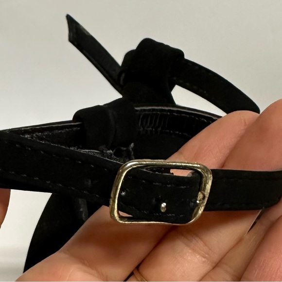 Maurices black faux suede heels size 8 - Picture 4 of 6